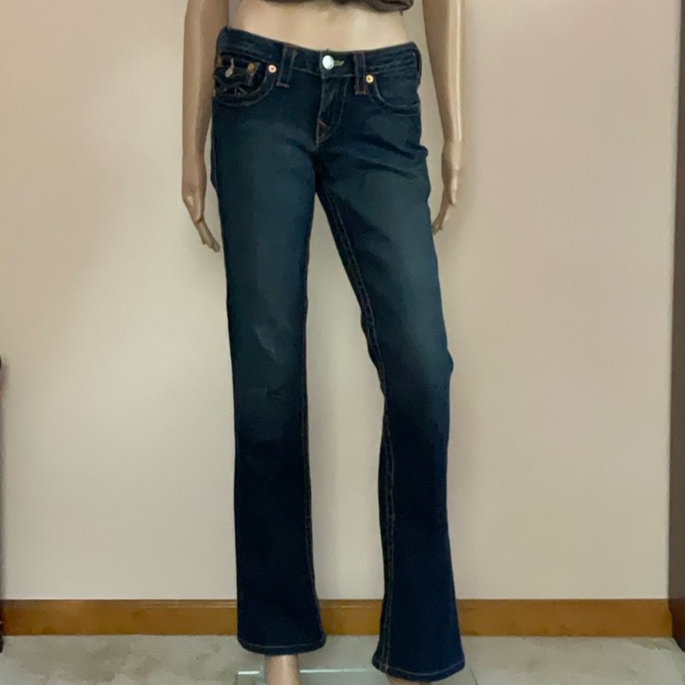 True Religion Becky jeans size 28, dark wash